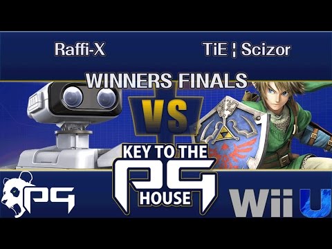 Key to the PG House WINNERS FINALS - Raffi-X (ROB) vs TiE | Scizor (Link, Greninja, Sonic)