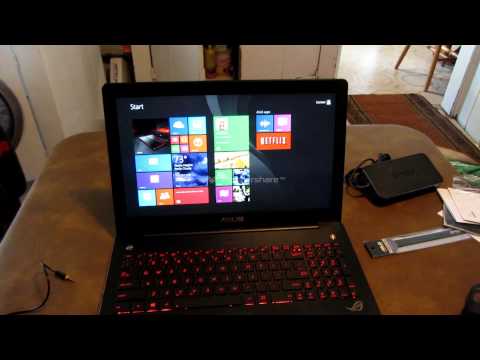 Asus ROG g550jk unboxing and review