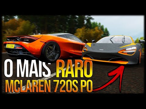 Forza Horzon 4 - O CARRO mais RARO MCLAREN 720S PO na CORRIDA de 63KM