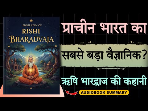 Biography Of Rishi Bharadvaja in Hindi | एलियन टेक्नोलॉजी? 👽 | Audiobook school