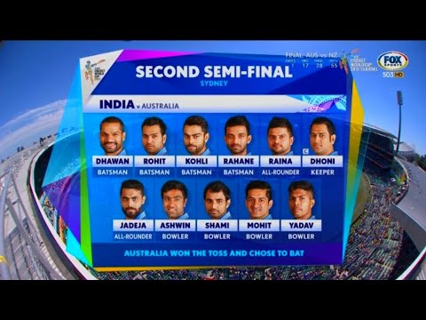 India vs Australia - Semi Final Highlights - ICC Cricket World Cup 2015