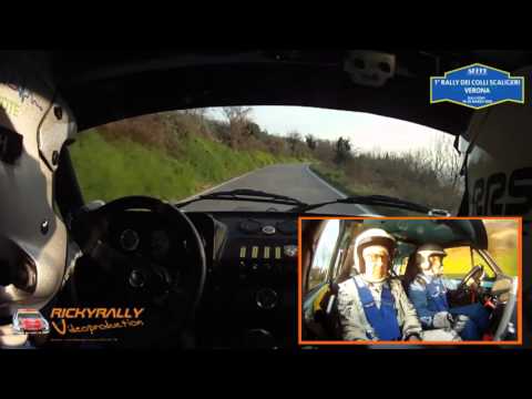 CAMERA CAR GASPARINI   MARZOCCHI 1° RALLYDAY DEI COLLI SCALIGERI 2016 P S 6 BISANO