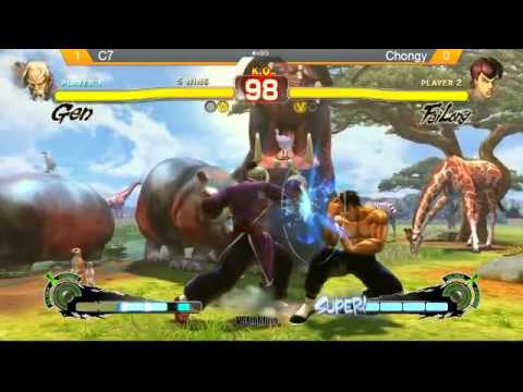 VSFighting III - SSF4AE: C7 Vs ED|Chongy (Losers Bracket match)