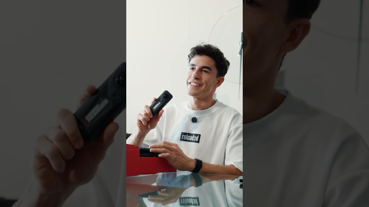 Video with Marc Márquez and Insta360 X5 MM93
