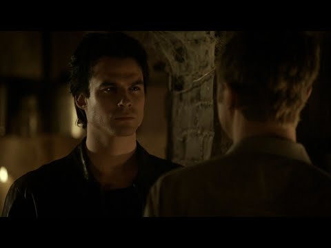 TVD 2x21 - John has a plan to save Elena from becoming a vampire | Delena Scenes HD