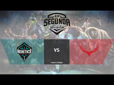 Team Heretics Vs Neverback Gaming  - 10ª Jornada - 2ª División LVP  #LoLSegunda
