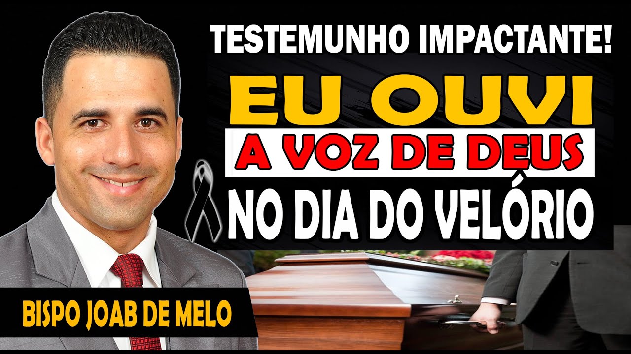 TESTEMUNHO MUITO FORTE😭 - A VOZ DE DEUS NO DIA DO VELÓRIO.😭 VEJA O QUE ACONTECEU!😢😱