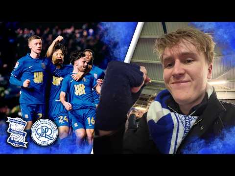 Birmingham City breeze to a 1-0 victory against Queens Park Rangers at St. Andrew s @ Knighthead Park last night thanks to an early first half strike from Patrick Roberts. A much needed three points on the board after a poor run of form which hopefully propels us as high up the league as we can go n