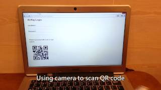 Login website using AirSig