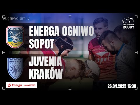 Energa Ogniwo Sopot - Juvenia Kraków | Ekstraliga Rugby na żywo od 16:20!