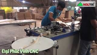 Mặt bàn cong được dán chỉ như thế nào? Máy dán cạnh đa năng giá rẻ T-45