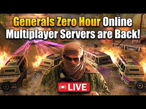 LIVESTREAM: Pro Gaming Online – C&C Generals Zero Hour