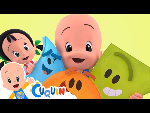 La Canción de las Formas - Canta canciones infantiles con Cleo y Cuquin | Familia Telerin