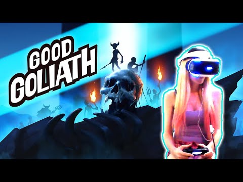 I try Good Goliath | PS4 PSVR | (kind of...) - YouTube