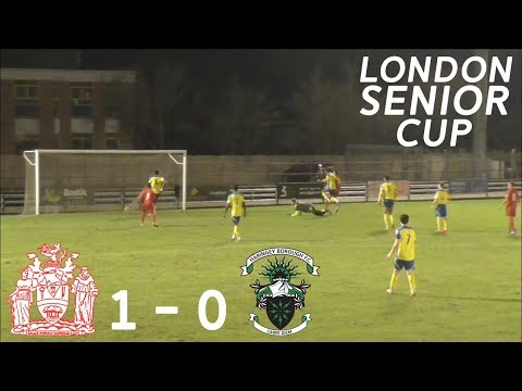 London Senior Cup: Harrow Borough F.C 1 - 0 Haringey Borough F.C [Away Highlights]