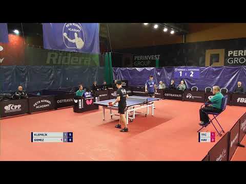 Extraliga stolního tenisu mužů TTC Ostrava 2016-SKST Havířov