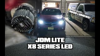 XSpeed X8 LED Headlight Bulbs | 2012 Acura TSX | Review