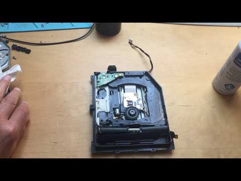 PS4 Blu Ray Drive Mechanics Fix - Clean Your Rollers!