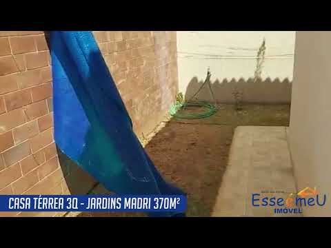 [CASA TÉRREA 3Q SUÍTES - JARDINS MADRI 370m²]