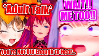 IRyS and Gigi Leave Biboo Out of the Adult Conversation for Not Being Old Enough