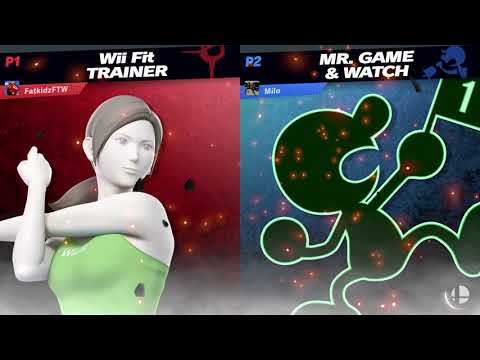 CWA Wifi Weekly 25 Losers Round 1 - Fatkid (Wii Fit Trainer) vs Slaine (Bowser, Mr. Game & Watch)