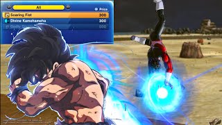 How To Get U.I Goku Skills(Soaring Fist, Divine Kamehameha, Godly Display| DRAGON BALL XENOVERSE 2