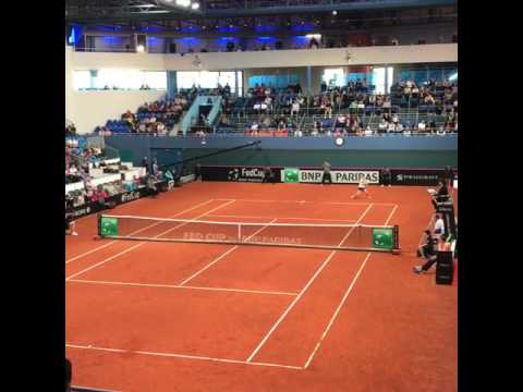 Watching FedCup 2017