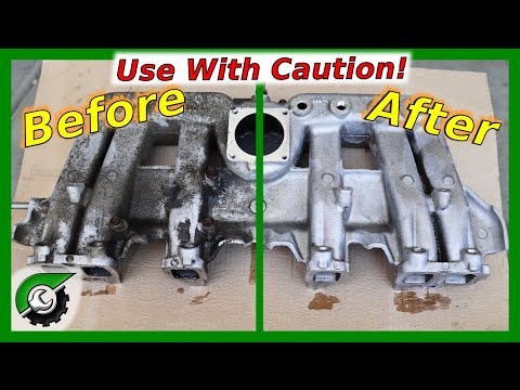 Super Clean Aluminum Engine Parts