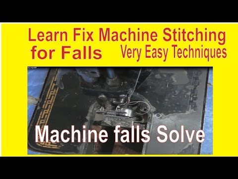 How to Repiar Machine Falls When You are Stitching
