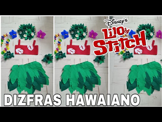 Vídeo relacionado con Aomig Disfraz Hawaiano Falda de Paja, 5 Pcs Set Hawaiano con Collar Pulsera Guirnalda Diadema Hawaiano, Falda Hawaiana Hierba para Mujer Adultos para Playa Fiestas Temáticas