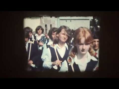 Szászvár 1980 iskolai ballagás 