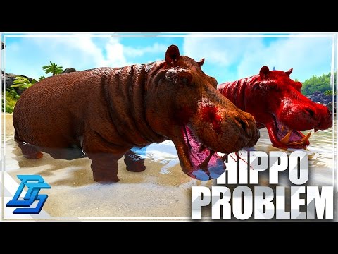 Hippo Problems , Getting Fliers - Ark Survival Evolved - Pt 4 (Pugnacia)