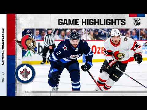 Senators @ Jets 3/24 l NHL Highlights 2022