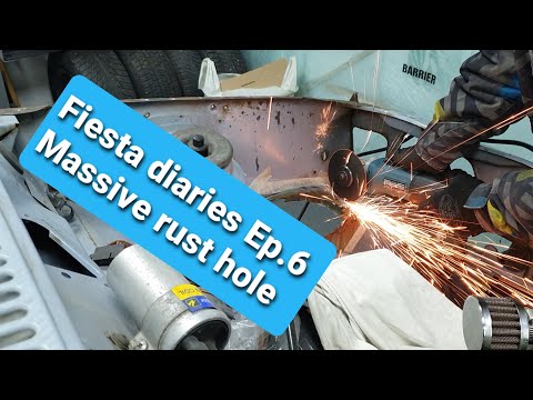 Cutting out rust on MK2 + plan update for MK1 |Fiesta diaries | Ep.6