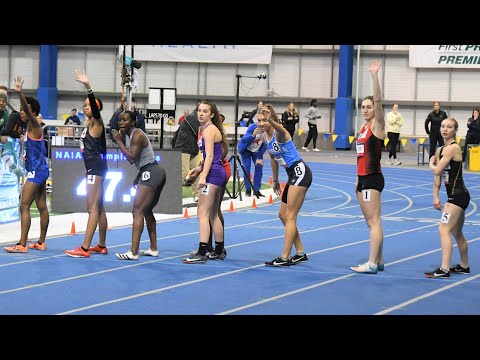 2022 NAIA Indoor - Women's 4x400m Relay Final