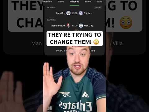 When will Man City’s games in hand over Arsenal be played? 🤔