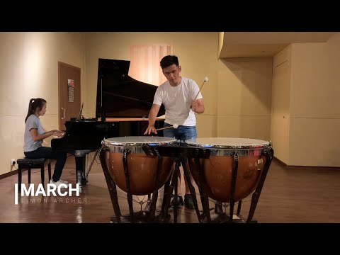 ABRSM G1 Percussion 2020 (B1) March - Simon Archer