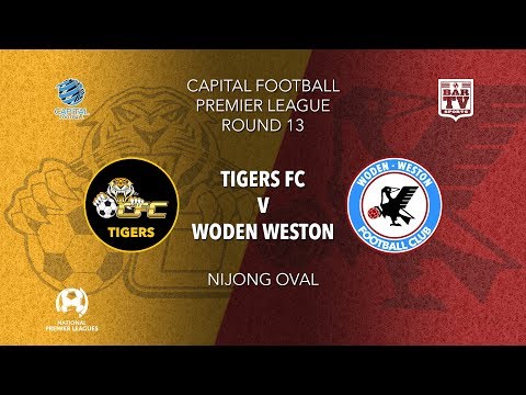 2019 NPL Capital u20s & 1st Grade Round 13 - Tigers FC v Woden Weston FC