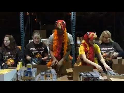 Turkeys Tackling Hunger In Hays County