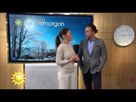 Peter Jihde i manbraid "Bra eller Anus?" - Nyhetsmorgon (TV4)