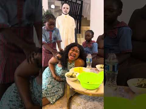 Prayer of an orphan little girl 