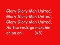 Glory Glory Man United - official song 