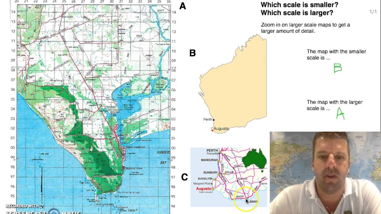 Topographic Mapping - Smallest and Largest Scale