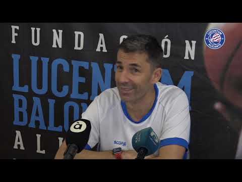 Rueda de prensa Gonzalo García de Vitoria, J2