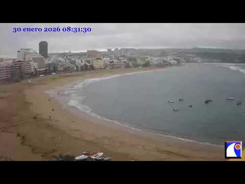 Gran Canaria, Las Palmas, Las Canteras-strand