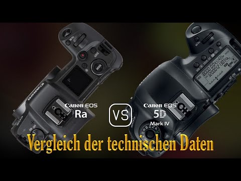 Canon EOS Ra vs. Canon EOS 5D Mark IV: Ein Vergleich der technischen Daten