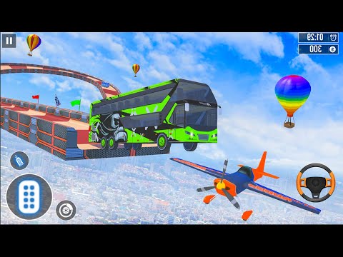 Impossible School Bus Simulator Tracks Driving #2 - Android Gameplay