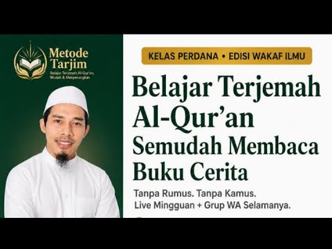 Contoh kelas online Metode Tarjim