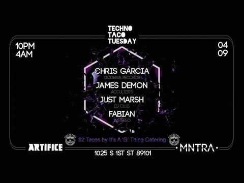 Just Marsh at Techno Taco Tuesday