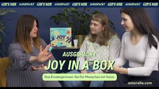 #Ausgepackt mit FragLovis: JOY IN A BOX, die Sextoy-Box für Menschen mit Vulva |